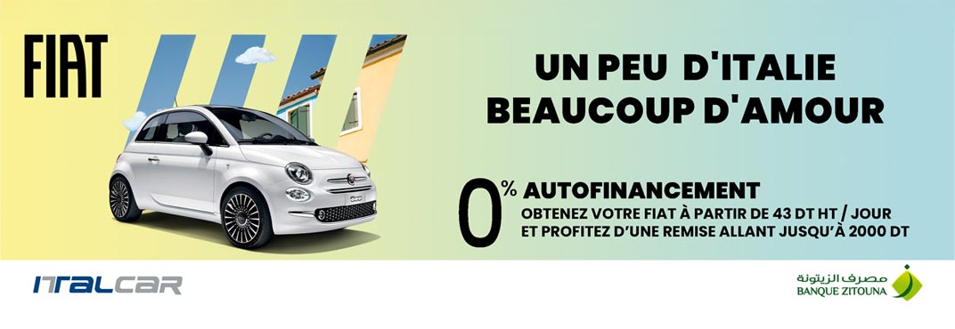 Italcar X Zitouna fiat CAMPAGNE 